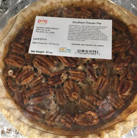 Pecan Pie Deans Farm Market