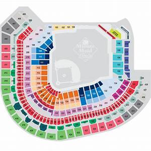 Minute Park Seating Map Houston Astros
