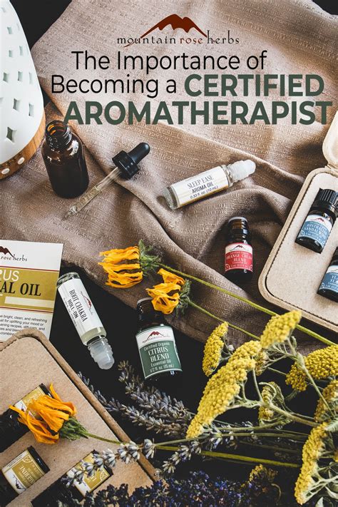 Why Become A Certified Aromatherapist