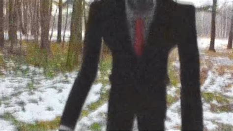 20 Scariest Slender Man Sightings Caught On Tape Youtube