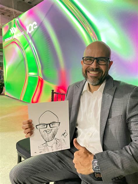 Morgan & Morgan 100° Aniversario - Takeshi Colón - Caricaturas En Vivo