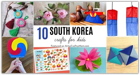 10 Sweet And Simple South Korea Crafts For Kids