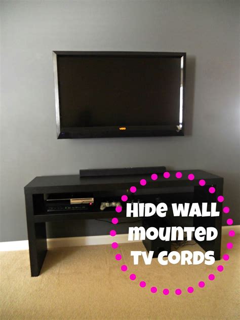 Hidden Wires Wall Mounted Tv Wall Mounted Tv And Hiding The Cords