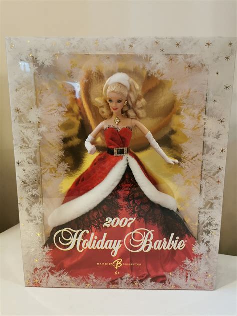 Vintage 2007 Holiday Barbie Brand New In Box Mattel Etsy