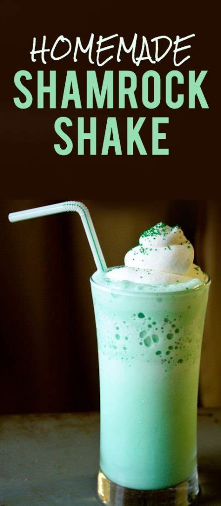 10 Delicious Shamrock Shake Recipes Pretty My Party