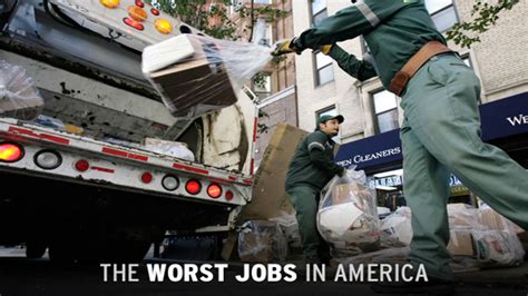 the ten worst jobs in america 2010