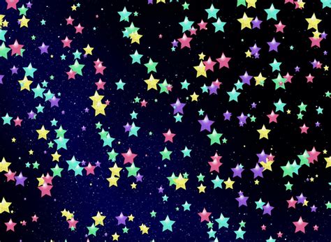 61 Colorful Stars Wallpaper Wallpapersafari