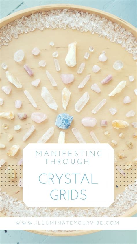 learn how to manifest through crystal gridding