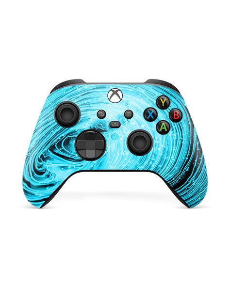 Xbox Wireless Controller Skin Turquoise Ripples Caseable