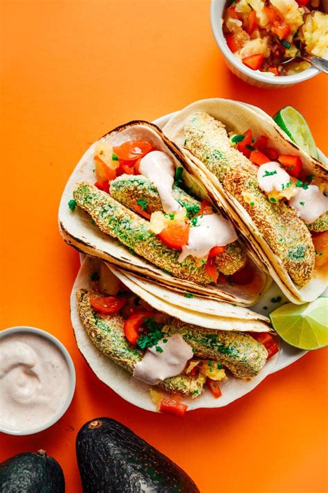 Crispy Avocado Tacos Honest Cooking Magazine