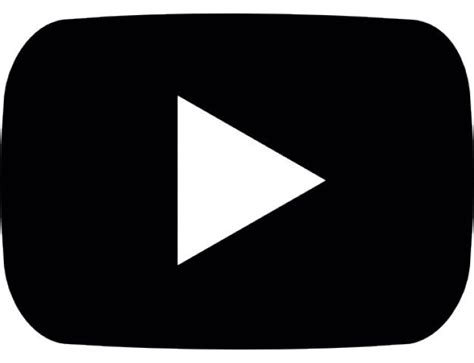 Youtube Black Logo Logo Brands For Free Hd 3d