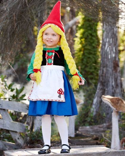 Little Gnome Girl Costume Halloween Girl Halloween Costumes For