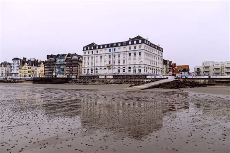 Wimereux Coastal Town Of The Cote D Opale French North Coast Stock
