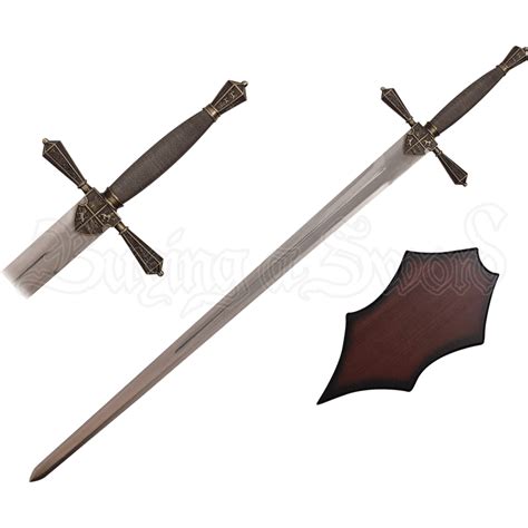 Medieval Crest Sword with Plaque - NP-L-668 by Medieval Swords, Functional Swords, Medieval ...