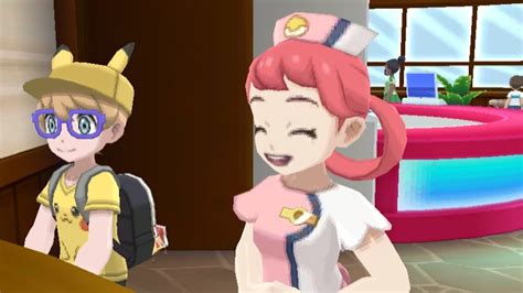 Nurse Joy Has A Secret Dating Nurse Joy Pokemon Ultra Sun And Moon Event Side Quest YouTube