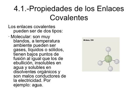 Propiedades De Los Compuestos Covalentes Un Resumen La Fisica Mobile