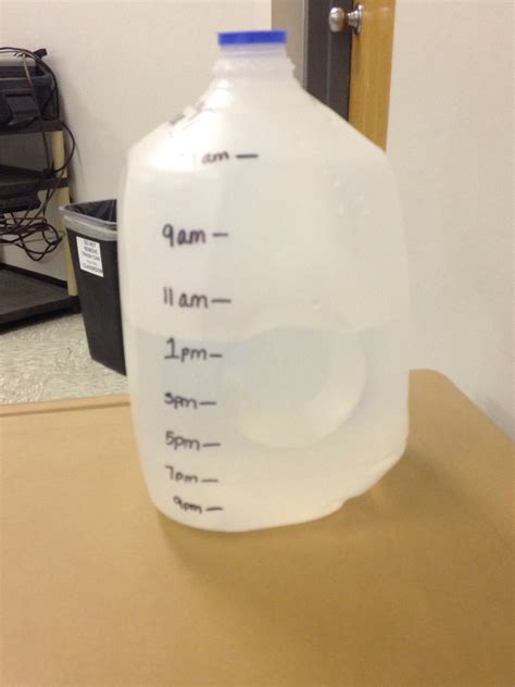 Mark A Gallon Of Water Such As The One Shown To Make Sure Youre