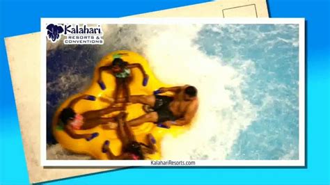 Kalahari Resort And Conventions Tv Commercial Postcard Moment Water Slides Ispot Tv