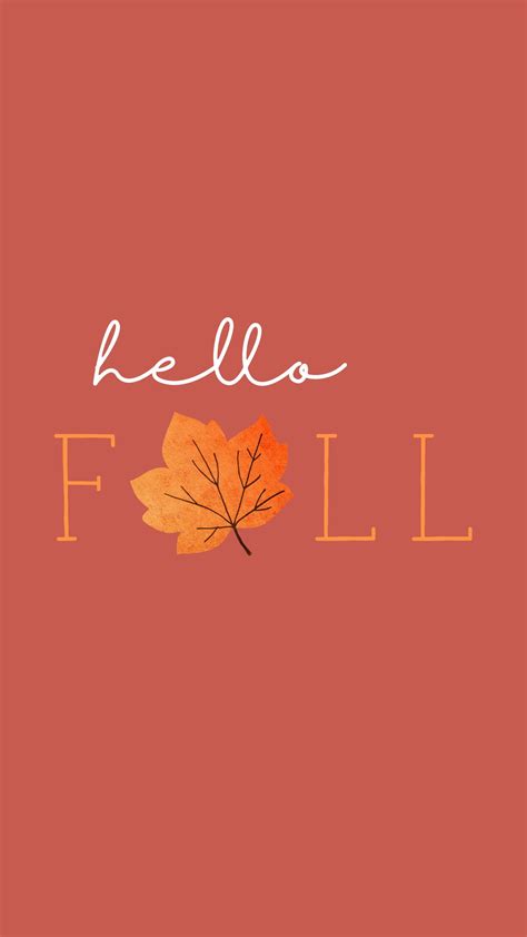 Hello Fall Phone Wallpaper Lynn Meadows Photography Cute Fall
