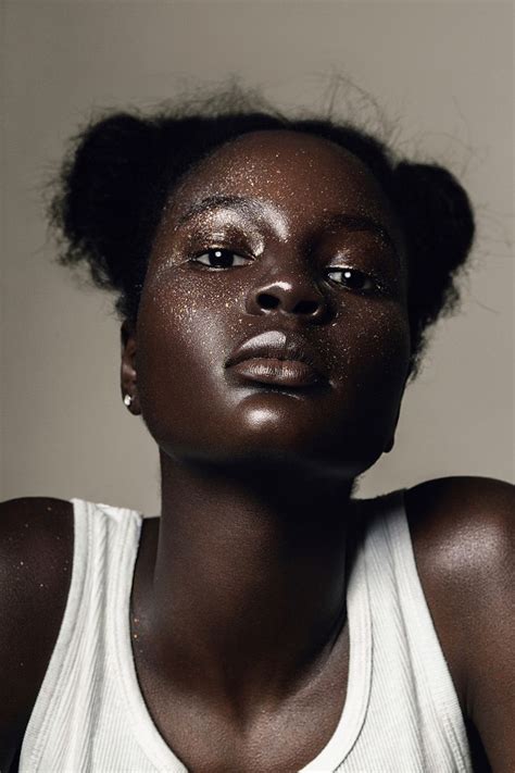 Tomboys hair dark black portraits. Dark enough? | Do the latest foundations live up the hype?