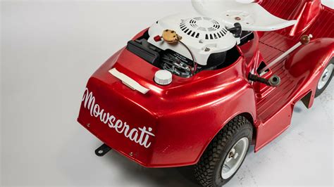 mowserati lawn mower at indy 2023 as m345 mecum auctions