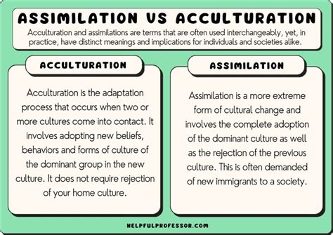 Acculturation Vs Assimilation Similarities And Differences 2024
