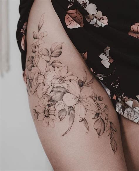 Pin By Maureen Brandenburger On All Pin Hip Tattoos Women Flower