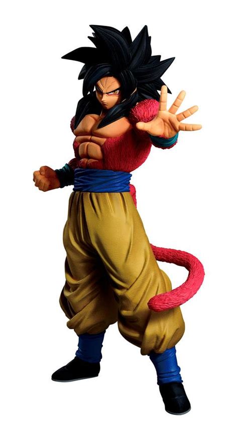 Dragon ball gt chief character designer katsuyoshi nakatsuru said he agonized over designing goku's super saiyan 4 appearance, which was the idea of the show's producers, questioning whether it was necessary to go further with the transformations. Dragon Ball Ichibansho PVC Statue Super Saiyan 4 Goku 25 ...