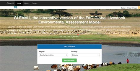 Resources Global Livestock Environmental Assessment Model GLEAM Food And Agriculture
