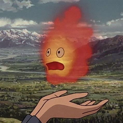 Howls Moving Castle Calcifer Wallpaper