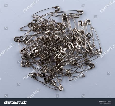 Pile Safety Pins Stock Photo 1305112642 Shutterstock