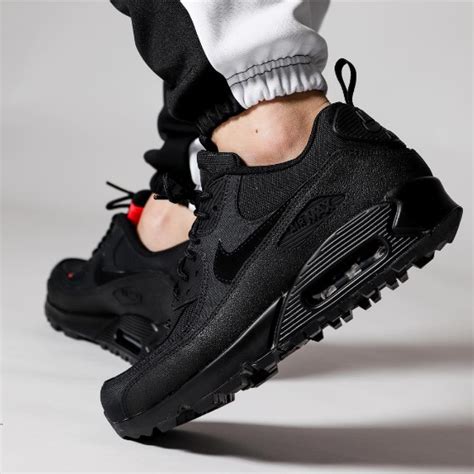 Nike Air Max 90 Gore Tex Black Safety Orange Sneaker Outfits Vlrengbr