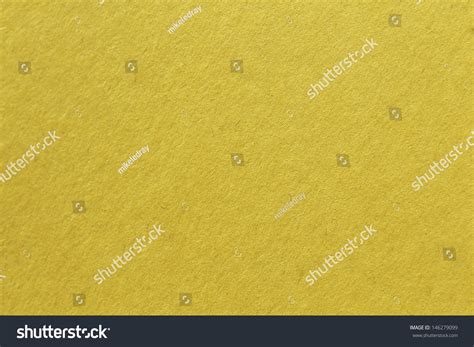 Close Up Aka Macro Shot Of Yellow Construction Paper Showing Texture