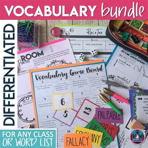 5 Brain Based Vocabulary Activities For The Secondary Classroom