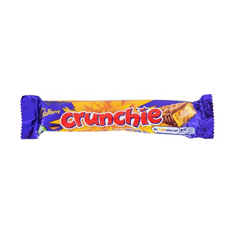 cadbury crunchie single bar chocolate 40g snacks chocolates british products nativall