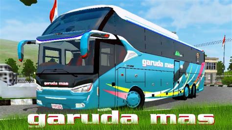 Download livery bussid mulai dari livery shd bus trans saba rolanda: Livery Bussid Sr2 Xhd Garuda Mas - download livery bussid stj