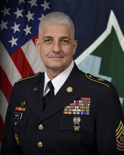 Command Sergeant Major Lawrence C Arnold Us Army Reserve Article