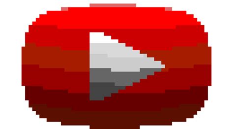 My Custom Youtube Logo Pixel Art