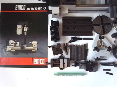 Vintage emco unimat 3 drilling attachment model makers metalwork engineering. Sold: Emco Unimat 3 Collection - Niels Machines