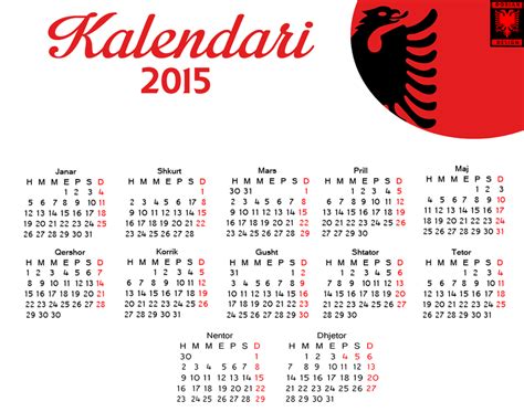 Albanian Calendar Dorian Design By Doriandesignhd On Deviantart