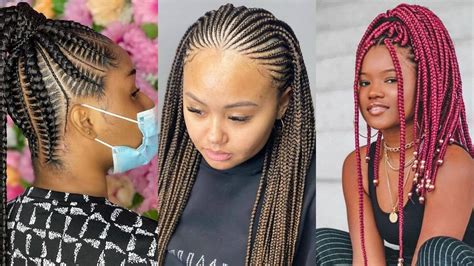 Latest 2021 Braided Hairstyles For Women High Amazing Braids