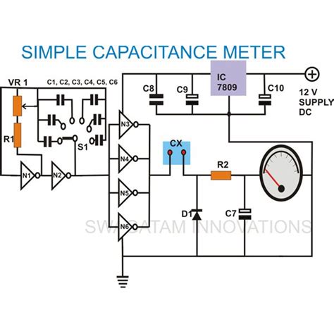 Schematic Diagram Capacitor Trwfconline