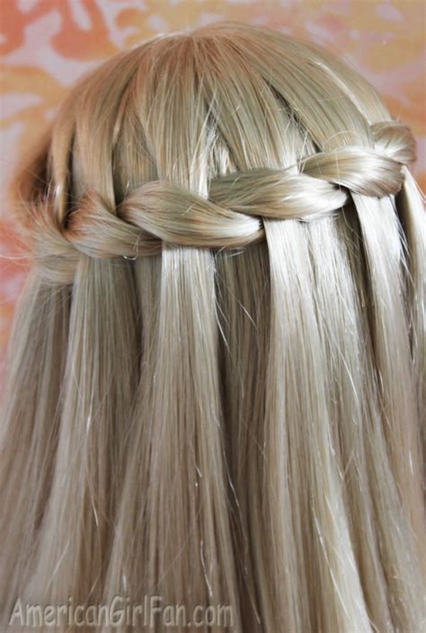 Girls can enjoy new hairstyles and desserts at select american girl stores. American Girl Doll Hairstyle: Waterfall Twist Braid ...