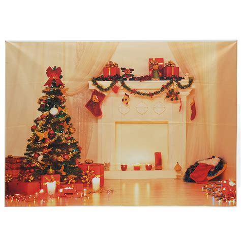 7x5ft Christmas Santa Vinyl Custom Photographybackgroundcloth Backdrop