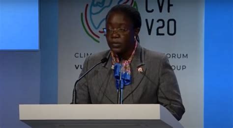 Cop26 Cvf Leaders Dialogue Statement By Dr Mujawamariya Jeanne D’arc Minister Of Environment