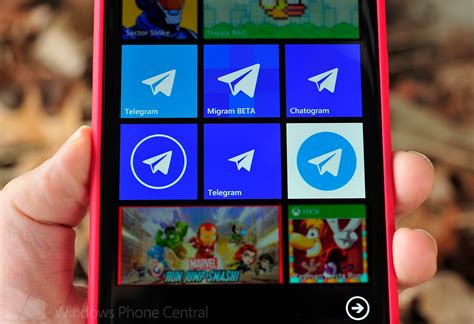 Over Whatsapp Try These Telegram Apps For Windows Phone Windows Central