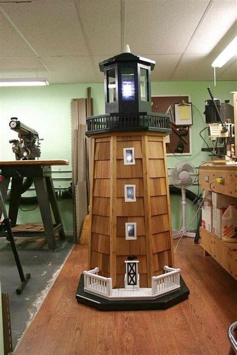 Instructions on how to build wooden yard and garden lighthouses. 41 best images about diy - lighthouse on Pinterest | Gardens, Woodworking plans and A 4