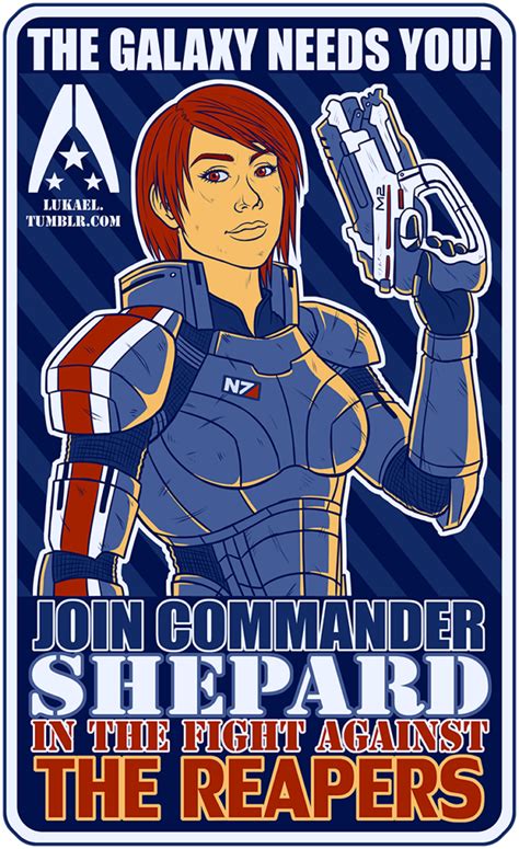 Commander Shepard Needs You By Lukael Art On Deviantart