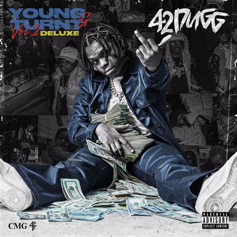 42 Dugg Young And Turnt Volume 2 Deluxe Album Cover Poster Lost Posters