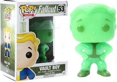 Funko Fallout Pop Games Vault Boy Exclusive Vinyl Figure 53 Glow In The